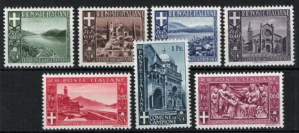 1944 Campione, Paesaggi e vedute, # 6/12,  MNH**