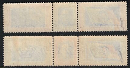 1933 Italia, Regno, Posta Aerea, # 51K/52K, Trittici Migl, MNH**