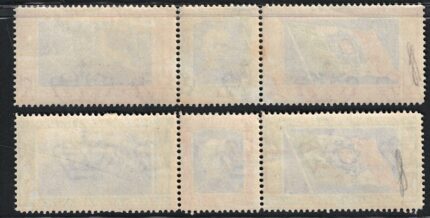 1933 Italia, Regno, Posta Aerea, # 51C/52C, Trittici Bise, MNH**