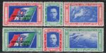1933 Italia, Regno, Posta Aerea, # 51Da/52D, Trittici Borg, MNH** Varietà Ciuffo
