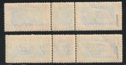 1933 Italia, Regno, Posta Aerea, # 51I/52I , Trittici Long, MNH**