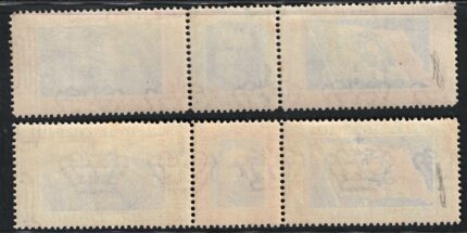 1933 Italia, Regno, Posta Aerea, # 51S/52S, Trittici Teuc, MNH**