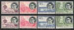 1955 Congo Belga, #329/36, Re Baldovino, serie ordinaria, MNH**