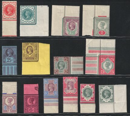1897-1892 Gran Bretagna,  # 91/104, Giubileo Regina Vittoria, MNH**