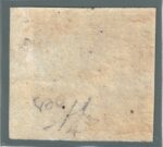 1851 Lombardo Veneto, Francobolli per Giornali # 1, 3 cent azzurro I Tipo, MH* - immagine 2