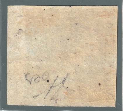 1851 Lombardo Veneto, Francobolli per Giornali # 1, 3 cent azzurro I Tipo, MH*