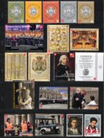 2025 Smom, Annata Completa 33 valori + 8 Foglietti, MNH**