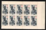 1955 FRANCIA, Libretto Croce Rossa # 1049 , MNH** - immagine 2