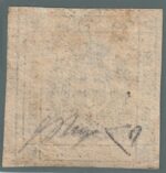 1859 Modena, Governo Provvisorio # 12, 5 cent verde, MH* - immagine 2