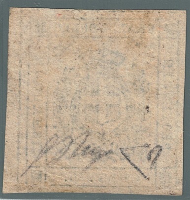 1859 Modena, Governo Provvisorio # 12, 5 cent verde, MH*