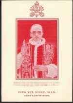 1951 Vaticano, Cartolina Beatificazione di Pio X # 145/48 FDC - immagine 2
