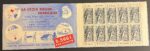 1952 FRANCIA, Libretto Croce Rossa # 938 , MNH** - immagine 2