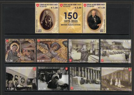 2025 Smom, Annata Completa 33 valori + 8 Foglietti, MNH**