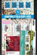 2025 Italia, Repubblica, Annata Completa 129 valori + 5 Foglietti, MNH** - immagine 5