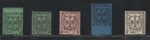 1852 Modena, # 7/11, Con punto dopo le cifre, MNH**