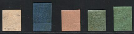 1852 Modena, # 7/11, Con punto dopo le cifre, MNH**