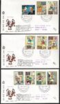 1970 SAN MARINO, Omaggio a Walt Disney # 814/23, Usato 3 FDC