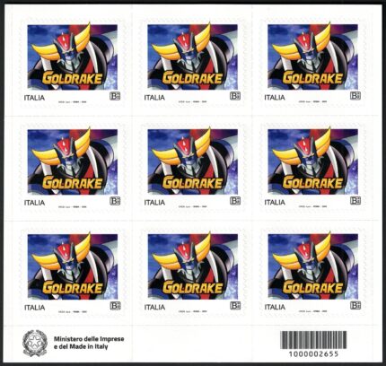 2025 Italia, Repubblica, Minifoglio Goldrake, MNH**