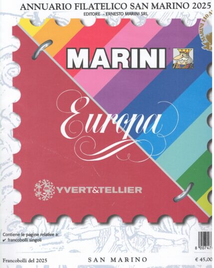 2025 Marini, San Marino Europa Singoli, sconto 20%