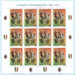 1999 Italia Repubblica, Minifoglio Milan Campione, Catalogo Sassone # 1, MNH**