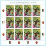 2001 Italia Repubblica, Minifoglio Roma Campione, Catalogo Sassone # 6, MNH**