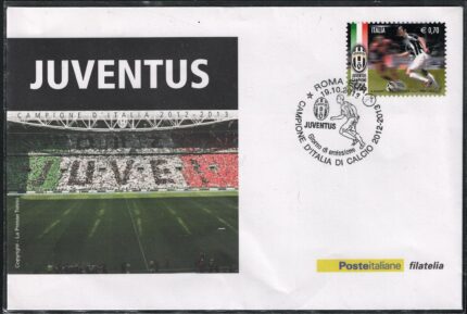 2013 Italia, Juventus Campione d'Italia 2012-13, Unificato # 3492, Usata