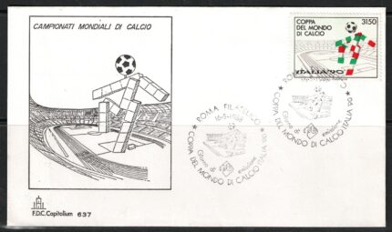 1988 Italia, Ciao Verdino, Sassone # 1835a, Busta FDC