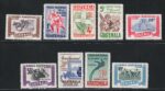 1953 Guatemala, Festa Nazionale, Yvert # 189-97, MH*
