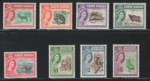 1961 North Borneo, Stanley Gibbons 391/406, serie non completa, MNH**
