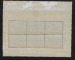 1951 San Marino, 200 Lire Azzurro Foglietto UPU # 9, MH* Linguellato - immagine 2