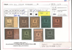 1859 Romagne, # 1/9, Serie completa, tutti firmati MH*