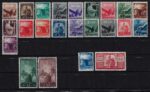 1945 Italia, Repubblica, Serie Democratica, 23 valori, # 543/65, MNH**