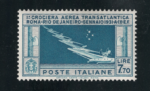 1930 Italia, Crociera Transatlantica Generale Balbo, Lire 7,70, # 25, MNH**