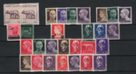 1943 Italia, Luogotenenza, Umberto II, 29 valori, MNH**