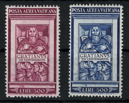 1951 Vaticano, Posta Aerea, Monaco Graziano, MNH**