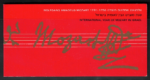 1991 ISRAELE, Libretto # 23, Musica, Mozart, MNH**