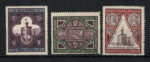 1894 San Marino, # 23-25 Palazzo del Governo, MNH**