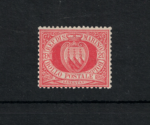 1877 San Marino, # 4 - 20 cent Rosso, Firmato Diena, MNH**