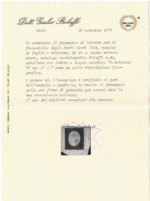 1854 Sardegna, Terza Emissione, 5c. verde, 20 c. azzurro, 40 c. rosso, Usati - immagine 3