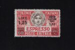 1936 Eritrea, Espresso # 10, dentellatura 14, 1,25 su 60 cent, MNH**