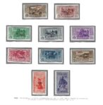 1932 Egeo, Nisiro, Garibaldi # 17-26, Serie completa 10 valori, MH*