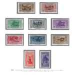 1932 Egeo, Rodi, Garibaldi # 17-26, Serie completa 10 valori, MNH**
