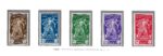 1930 Eritrea, Pro Istituto Agricolo, # 174-78, MNH**