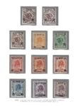 1923 Somalia, Leoni ed Elefanti Sovrastampati # 34-44, MNH**