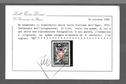 1932 Egeo, Ventennale Rivoluzione Fascista, # 65-74, MNH**