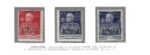 1925-26 Somalia Italiana # 67/69, Giubileo del Re, dentellati 11, MNH**