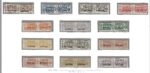 1917-24 Eritrea, Pacchi Postali, Eritrea in grande # 9-21, MNH**