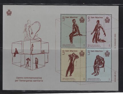 2022 San Marino, Emergenza Sanitaria, Foglietto  # 165, MNH**