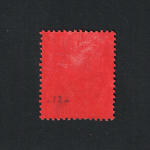 1914-29 Nigeria, Giorgio V Stanley Gibbons # 12, 1 £ deep purple black red, MH* - immagine 2