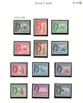 1953 Somaliland, Stanley Gibbons # 137-148, MNH**